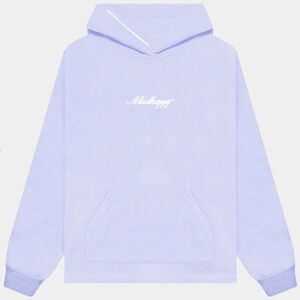 MADHAPPY Periwinkle/Lilac/Purple Signature Embroidered Hoodie | NEW/ NWOT 😡😊